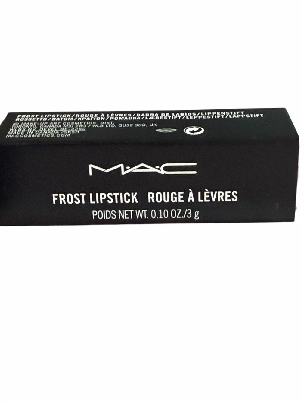 MAC Frost Lipstick in PLUM DANDY BNIB
